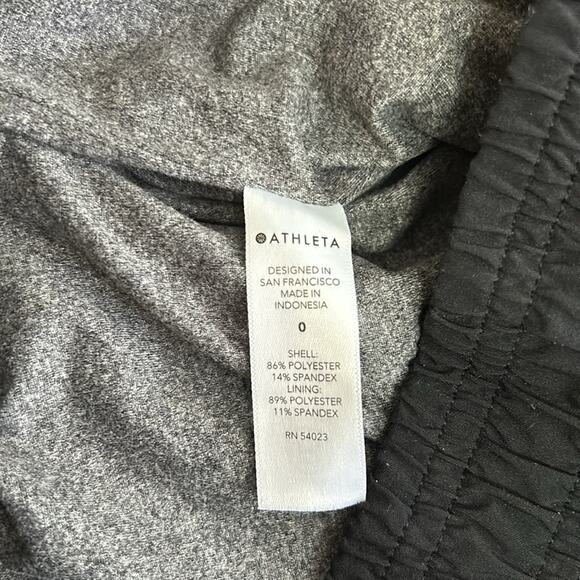 Athleta Brooklyn Lined Black Jogger Pants, Women’s size 0 - Picture 8 of 12